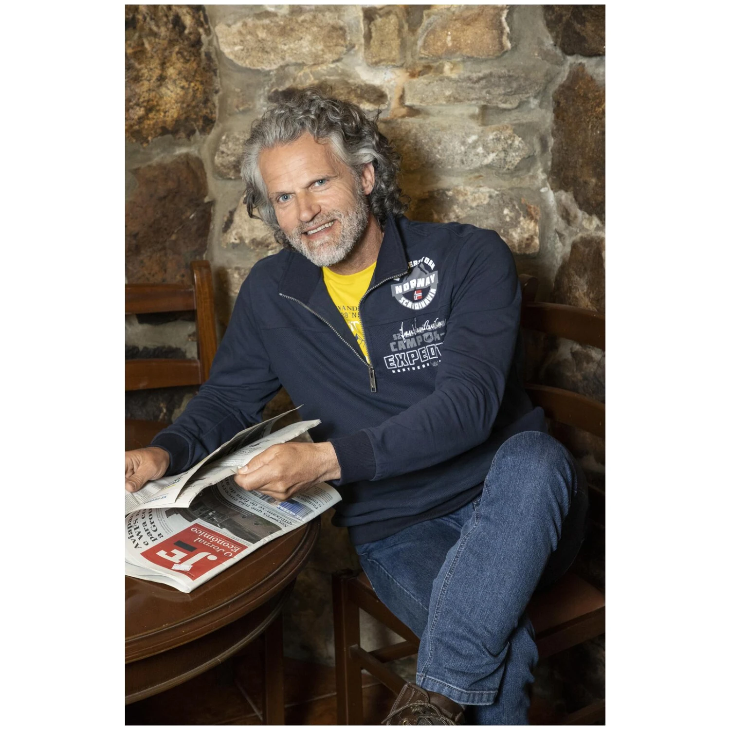 Sweatshirt ILMARI Dunkelblau 8 Sweatshirt ILMARI Dunkelblau – Bild 6