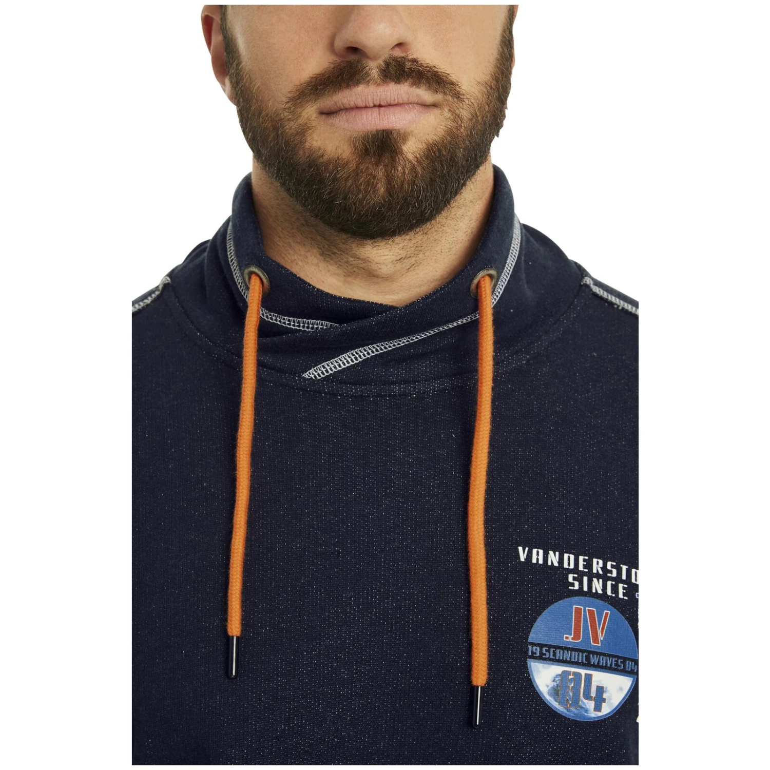 Sweatshirt JARMUND Dunkelblau 8 Sweatshirt JARMUND Dunkelblau – Bild 6