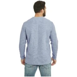 Sweatshirt REGINALD Hellblau Melange 11 Sweatshirt REGINALD Hellblau Melange -Warme Kleidung server 716