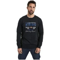 Doppelpack Sweatshirt BOTU Hellgrün Schwarz -Warme Kleidung server 723