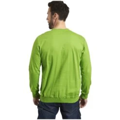 Doppelpack Sweatshirt BOTU Hellgrün Schwarz -Warme Kleidung server 725