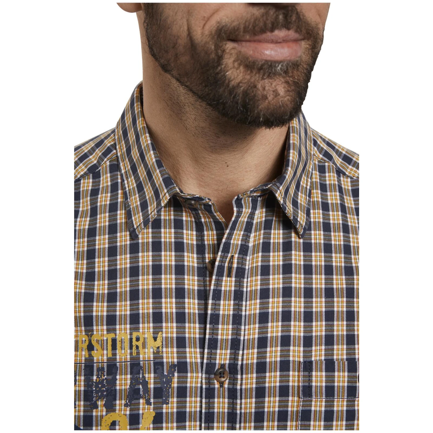 Set Hemd Und T-Shirt RATFRIED Dunkelblau Kariert 8 Set Hemd Und T-Shirt RATFRIED Dunkelblau Kariert – Bild 6