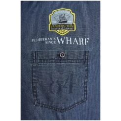 Kurzarmhemd LANDOLF Blau Gestreift -Warme Kleidung server 816