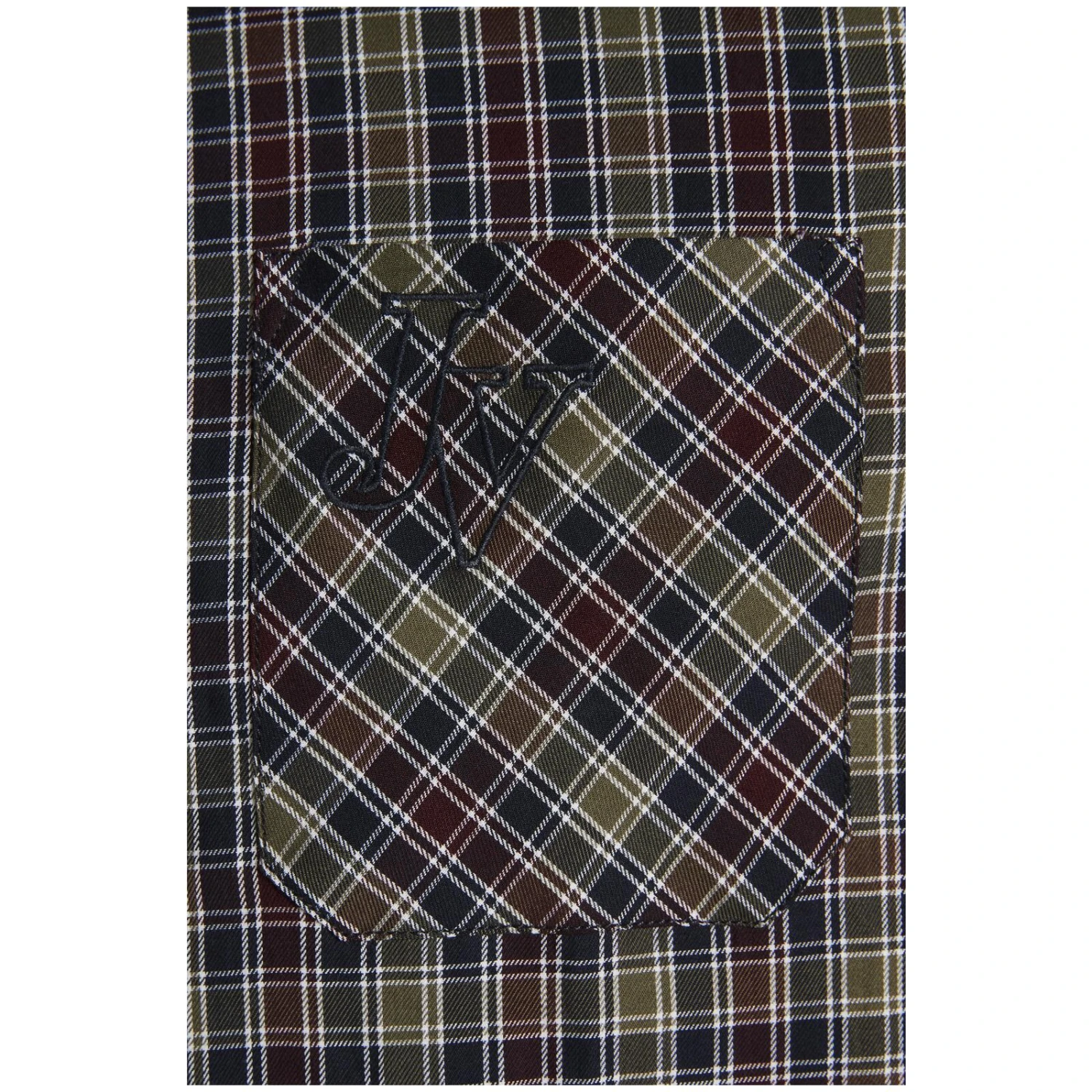 Hemd OLEKSSON Oliv Kariert 7 Hemd OLEKSSON Oliv Kariert – Bild 5