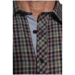 Hemd OLEKSSON Oliv Kariert 17 Hemd OLEKSSON Oliv Kariert -Warme Kleidung server 831