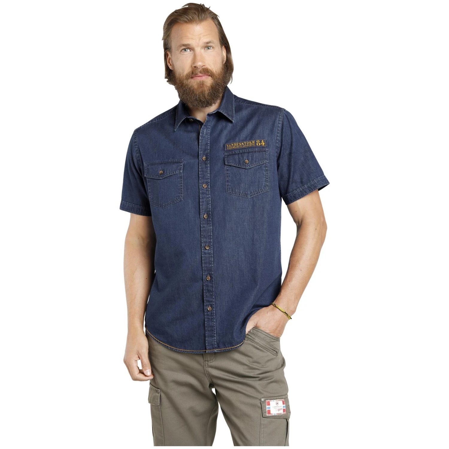 Jeanshemd JOAR Blau 4 Jeanshemd JOAR Blau – Bild 2