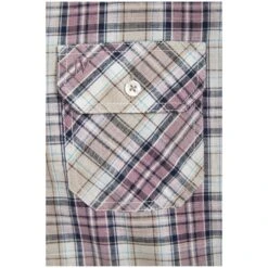 Kurzarmhemd PALLE Beige Kariert 15 Kurzarmhemd PALLE Beige Kariert -Warme Kleidung server 854