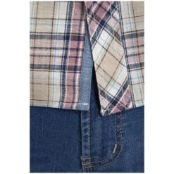 Kurzarmhemd PALLE Beige Kariert 16 Kurzarmhemd PALLE Beige Kariert -Warme Kleidung server 855