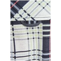 Kurzarmhemd AGNE Mint Kariert -Warme Kleidung server 862