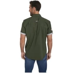 Kurzarmhemd SNOFRED Oliv 14 Kurzarmhemd SNOFRED Oliv -Warme Kleidung server 879