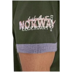 Kurzarmhemd SNOFRED Oliv 17 Kurzarmhemd SNOFRED Oliv -Warme Kleidung server 882