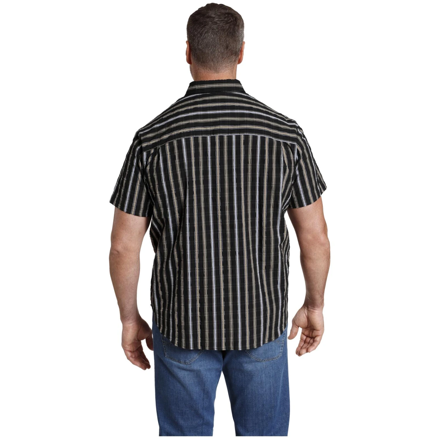 Hemd HINNE Schwarz Beige 5 Hemd HINNE Schwarz Beige – Bild 3