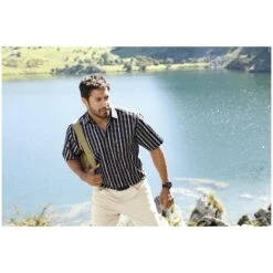 Hemd HINNE Schwarz Beige 11 Hemd HINNE Schwarz Beige -Warme Kleidung server 909