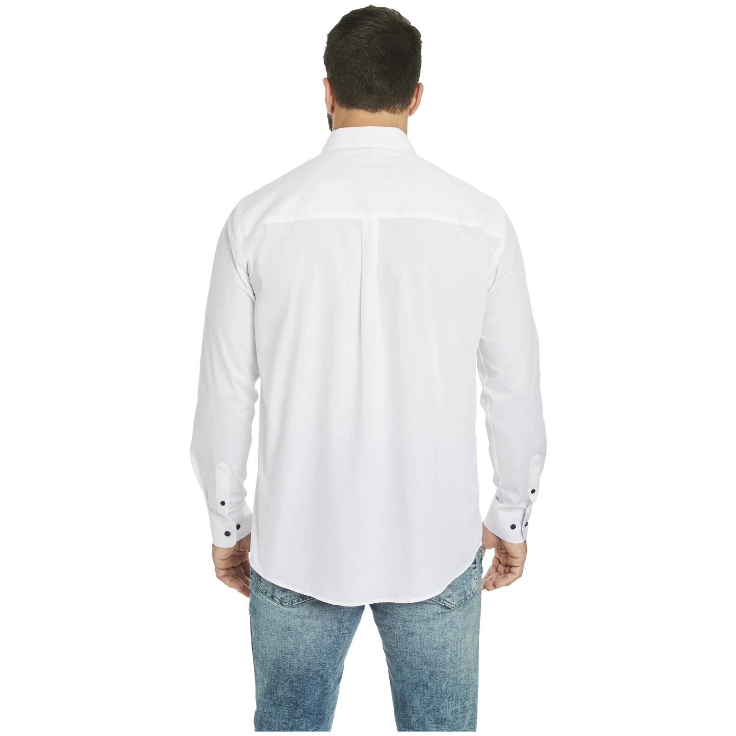 Doppelpack Hemd ULFE Hellblau Weiß 6 Doppelpack Hemd ULFE Hellblau Weiß – Bild 4