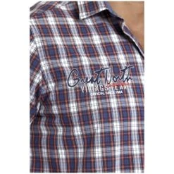 Kurzarmhemd SINDBALD Blau Rot Kariert 14 Kurzarmhemd SINDBALD Blau Rot Kariert -Warme Kleidung server 925