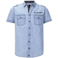 Jeanshemd LORENSIUS Hellblau