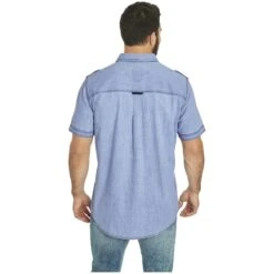 Jeanshemd LORENSIUS Hellblau -Warme Kleidung server 929