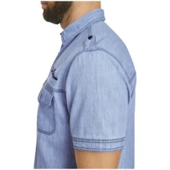 Jeanshemd LORENSIUS Hellblau -Warme Kleidung server 931