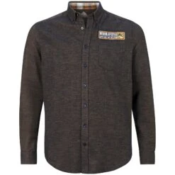 Flanellhemd NOTKER Braun