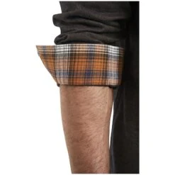 Flanellhemd NOTKER Braun -Warme Kleidung server 987