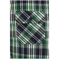 Kurzarmhemd JONFINN Dunkelblau Kariert -Warme Kleidung server 993