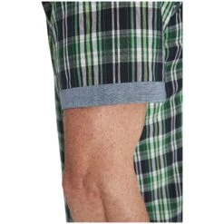 Kurzarmhemd JONFINN Dunkelblau Kariert -Warme Kleidung server 998